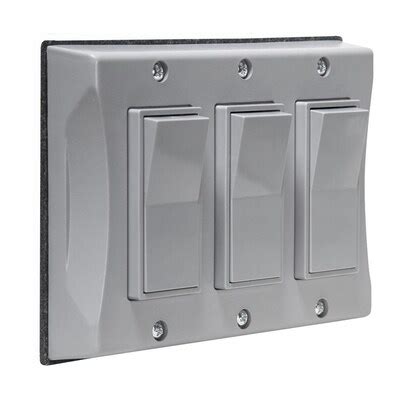 metal electrical box lid 3 gang|BELL 3.